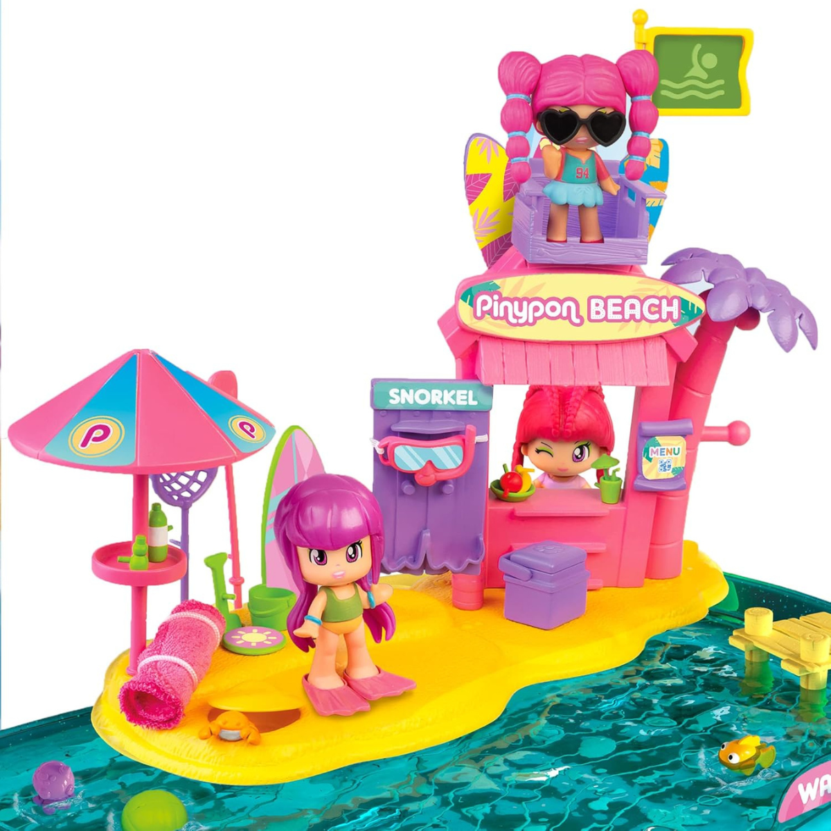SET PINYPON PLAYA CON MUÑECAS Y ACCESORIOS - 3
