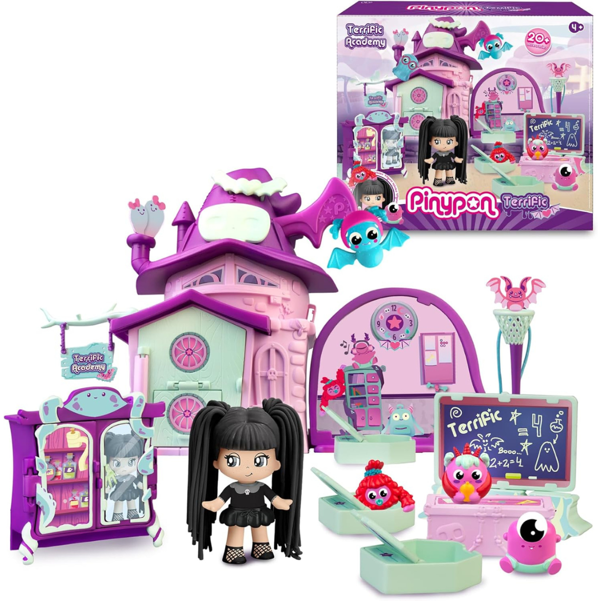 SET PINYPON ACADEMIA TENEBROSA CON FIGURAS Y ACCESORIOS - 1
