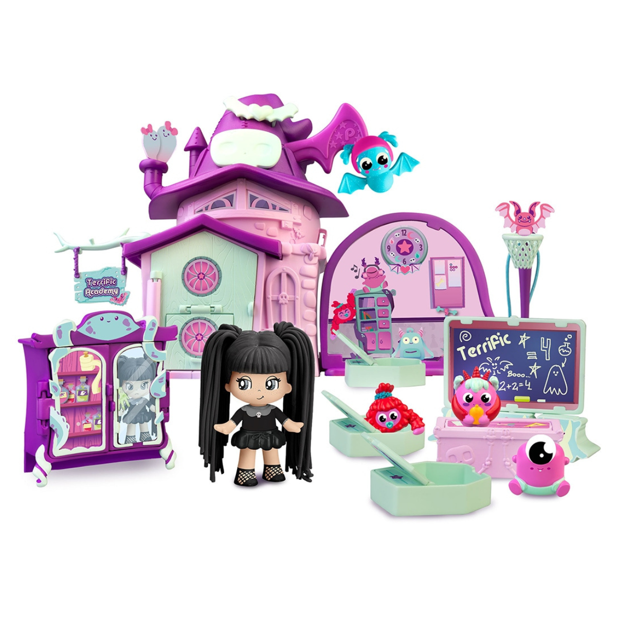 SET PINYPON ACADEMIA TENEBROSA CON FIGURAS Y ACCESORIOS - 2