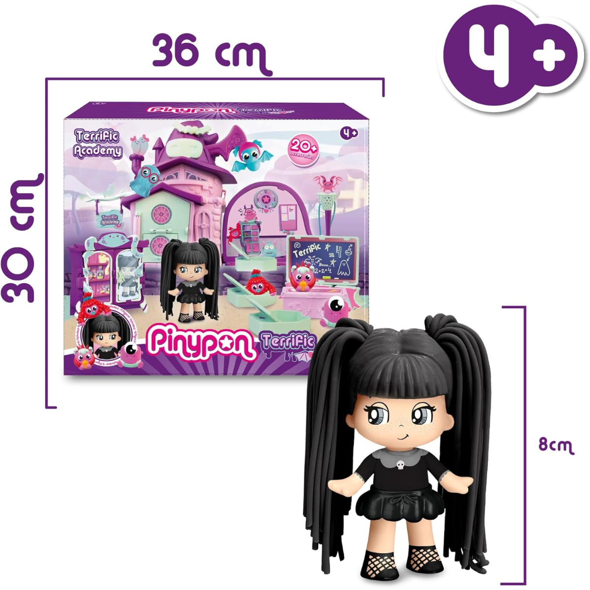 SET PINYPON ACADEMIA TENEBROSA CON FIGURAS Y ACCESORIOS - 7