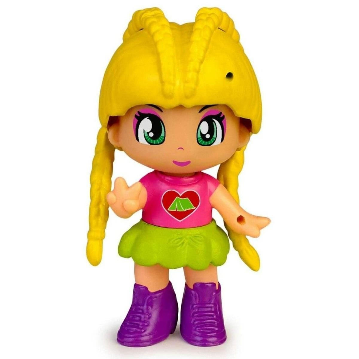 MUÑECA PINYPON COCHE DE CAMPING  AUTO CON FIGURAS Y ACCESORIOS - 8