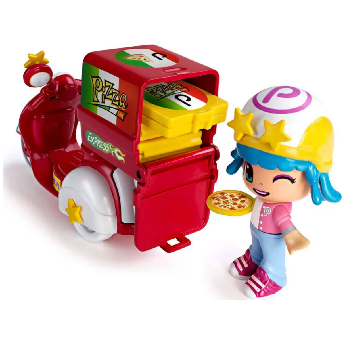 MUÑECA PINYPON MOTO DELIVERY PIZZERÍA Y ACCESORIOS - 4