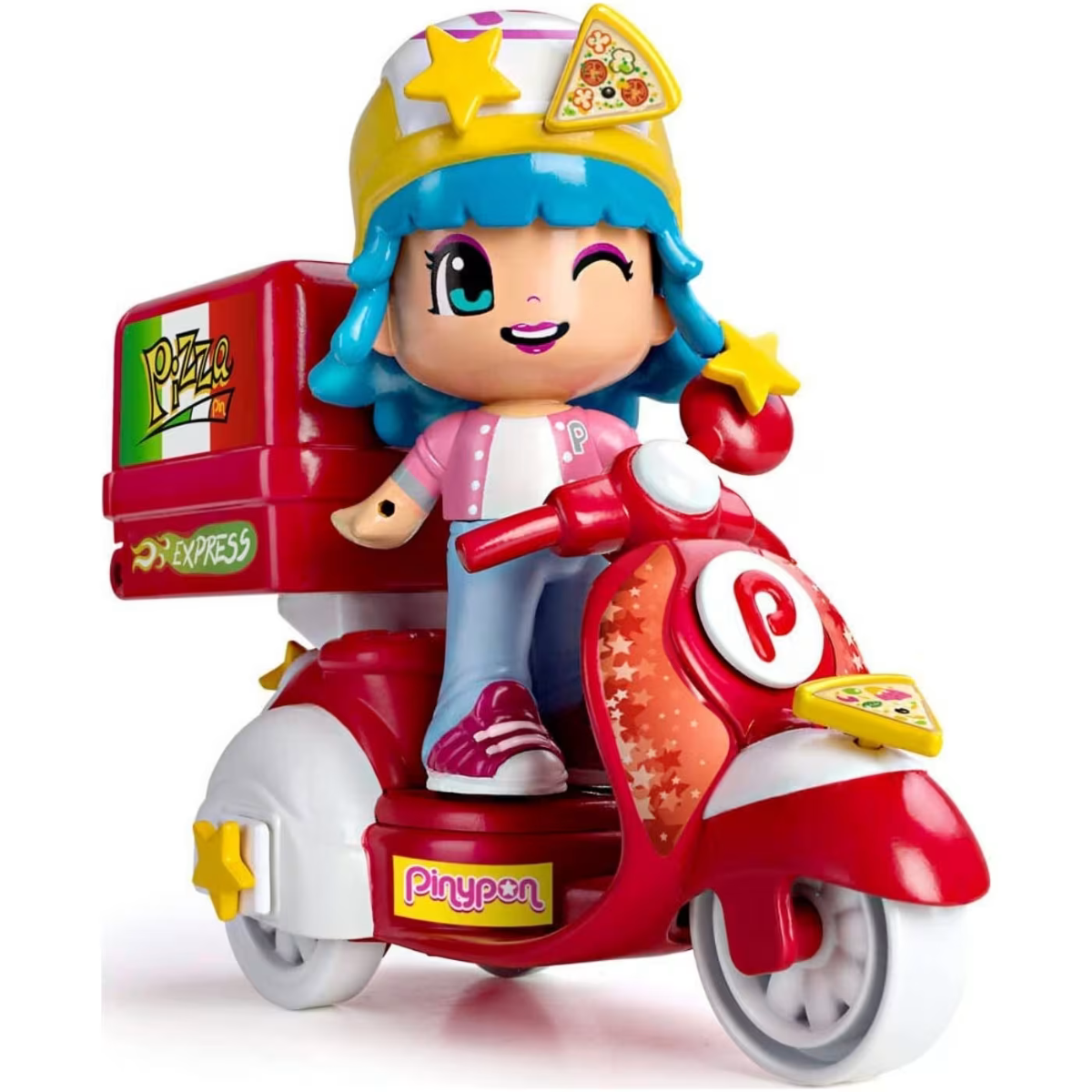 MUÑECA PINYPON MOTO DELIVERY PIZZERÍA Y ACCESORIOS - 5
