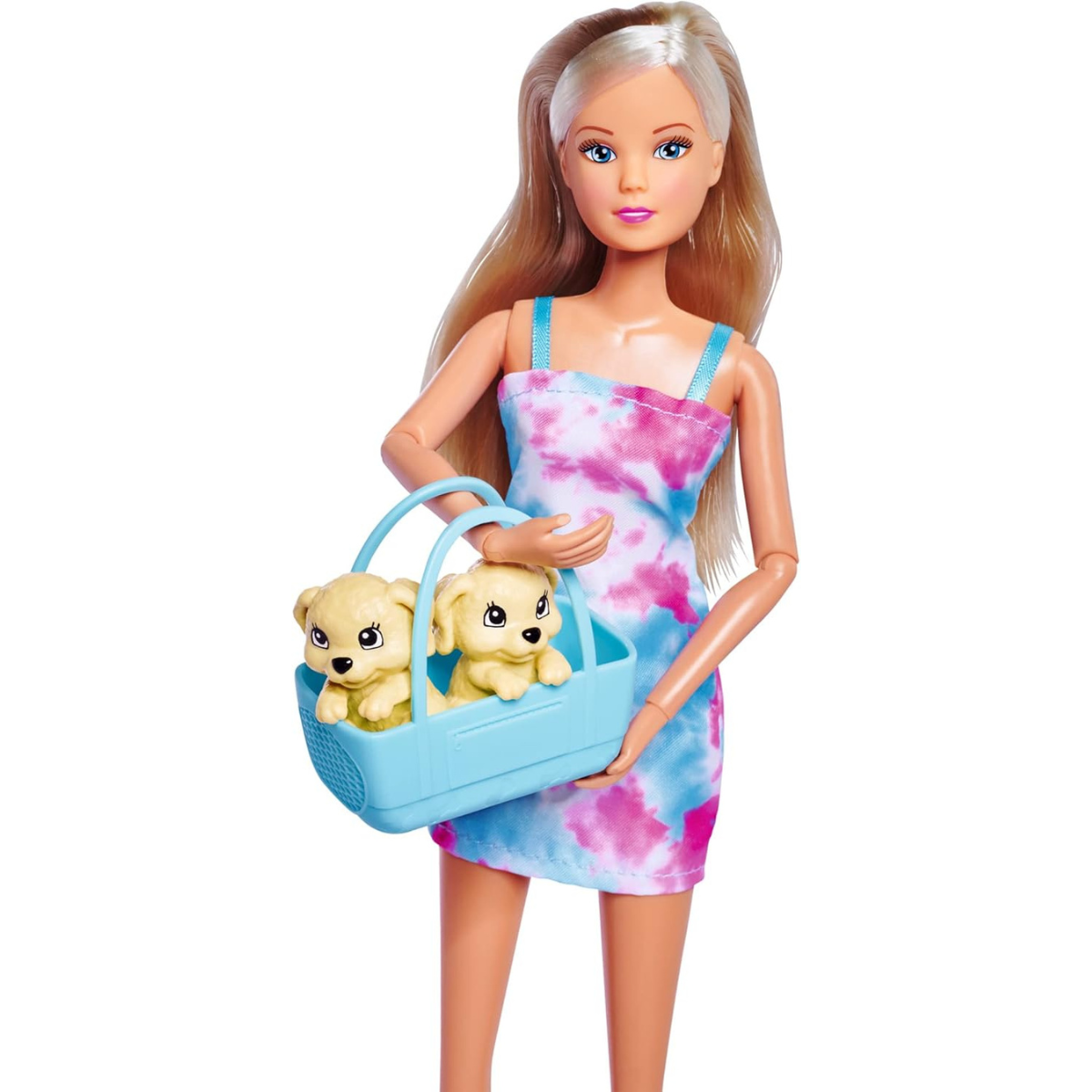 MUÑECA STEFFI LOVE PASEO DE PERRITOS SET CON COCHECITO Y MASCOTAS - 4