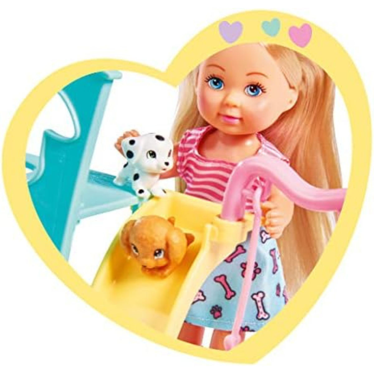 MUÑECA EVI LOVE PARQUE PARA PERRITOS SET CON MASCOTAS Y ACCESORIOS - 6