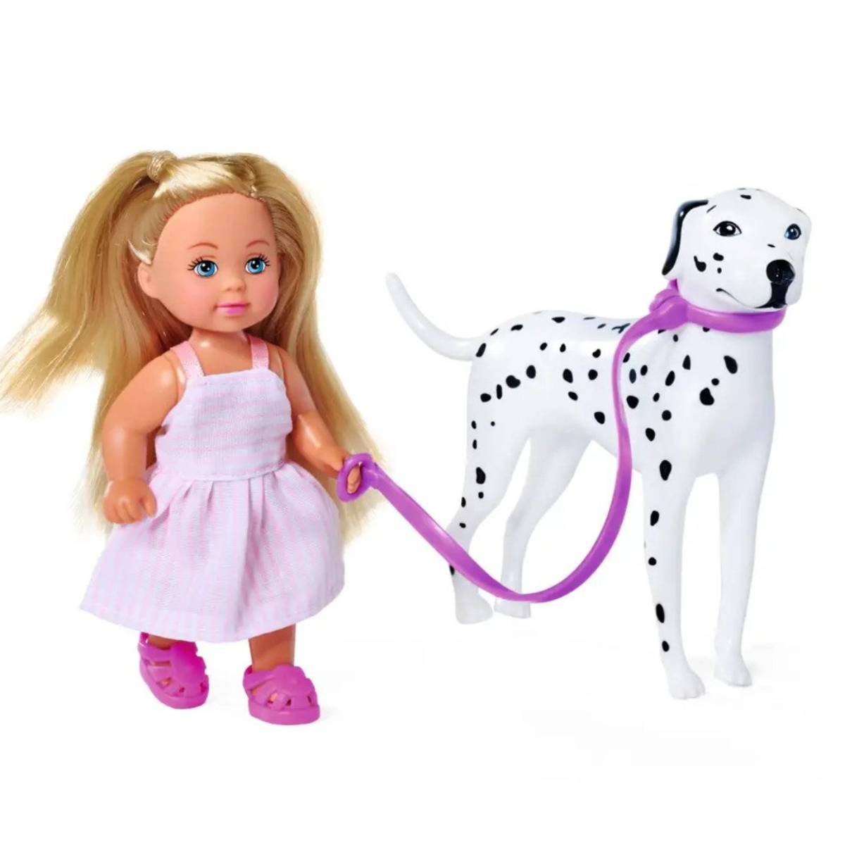 MUÑECA STEFFI LOVE + EVI PASEO DÁLMATA SET DE MUÑECAS CON SCOOTER Y MASCOTAS - 4