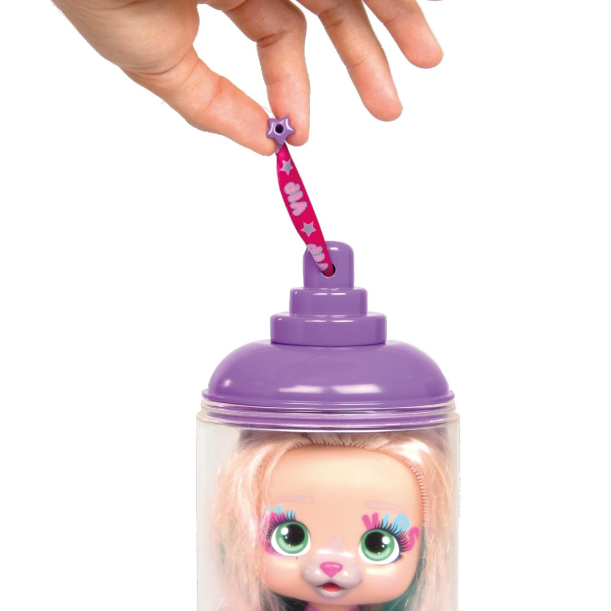 MUÑECA VIP PETS COLECCIONABLE 6 BOW POWER MASCOTAS CON PELO LARGO + ACCESORIOS - 4