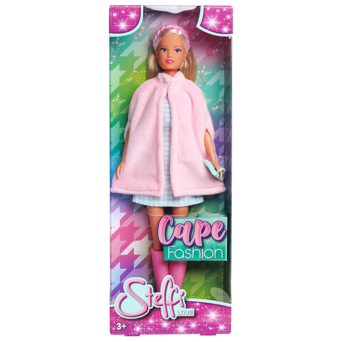 MUÑECA STEFFI LOVE CON CAPA FASHION OUTFIT DE MODA Y ACCESORIOS - 2