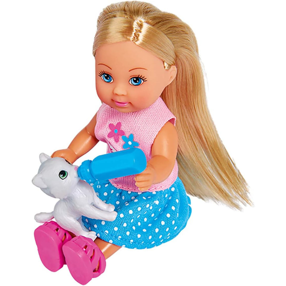 MUÑECA EVI LOVE GATO CON COCHE SET CON MASCOTA Y CARRITO - 4
