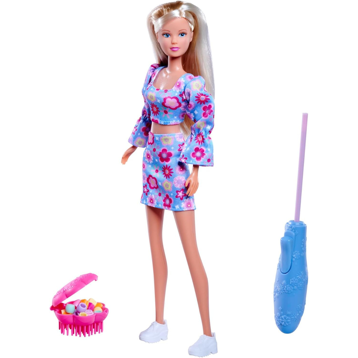 MUÑECA STEFFI LOVE PASEO MAMÁ Y BEBÉ SET CON COCHECITO Y ACCESORIOS - 3