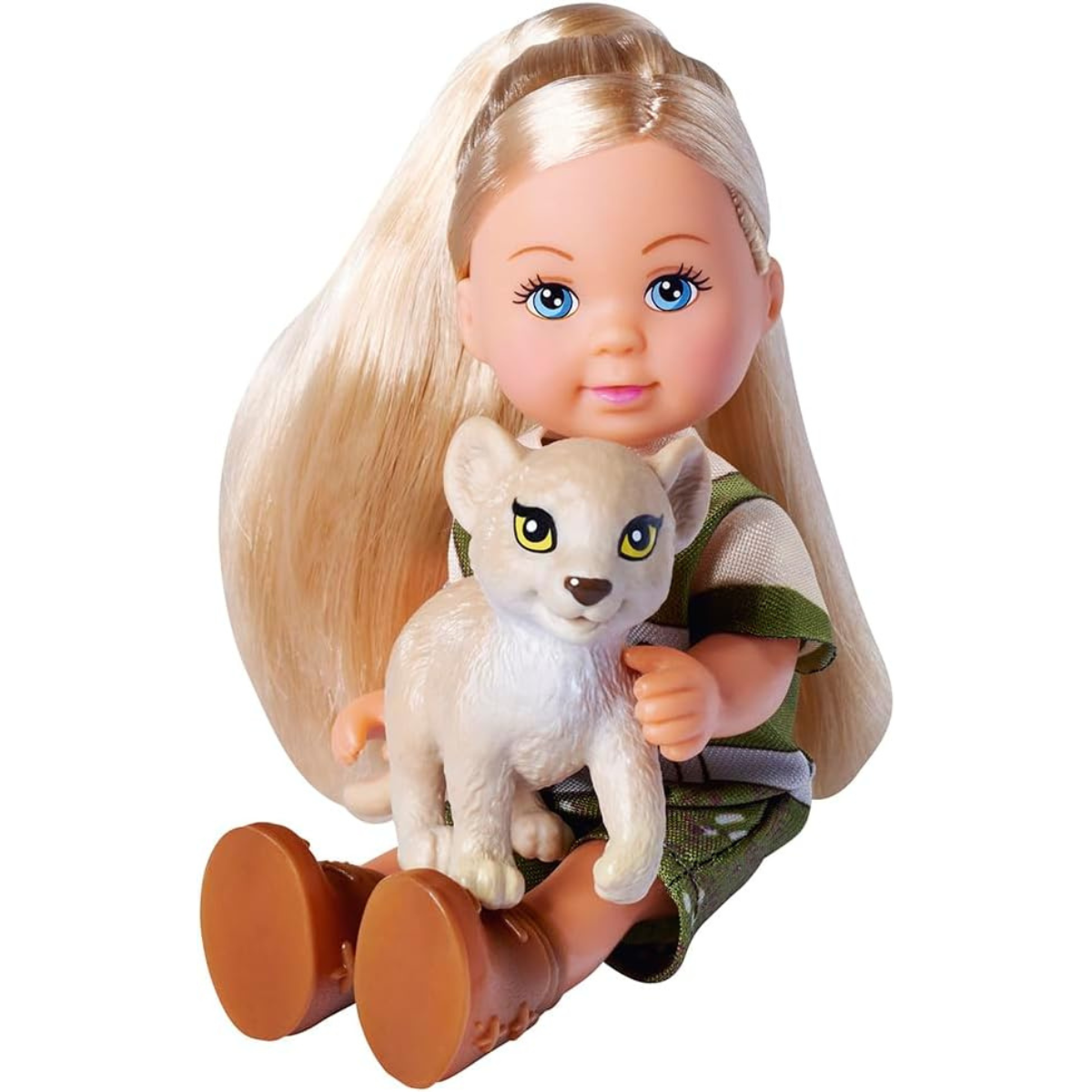 MUÑECA EVI LOVE SAFARI CON ANIMALES + ACCESORIOS - 4
