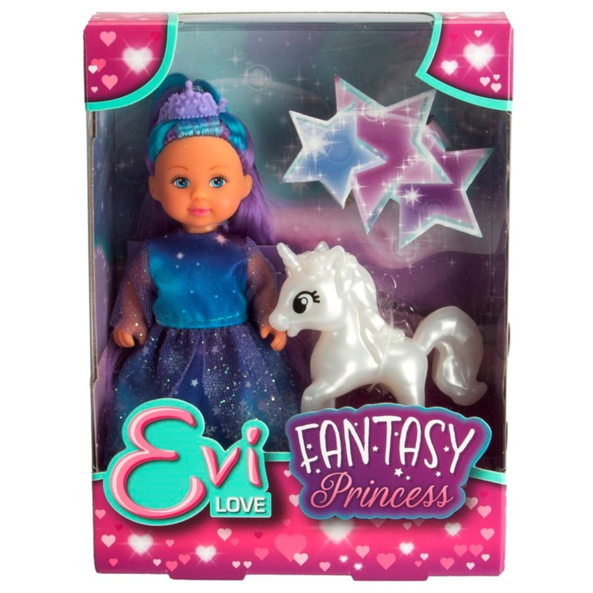 MUÑECA EVI LOVE PRINCESA CON UNICORNIO - 2