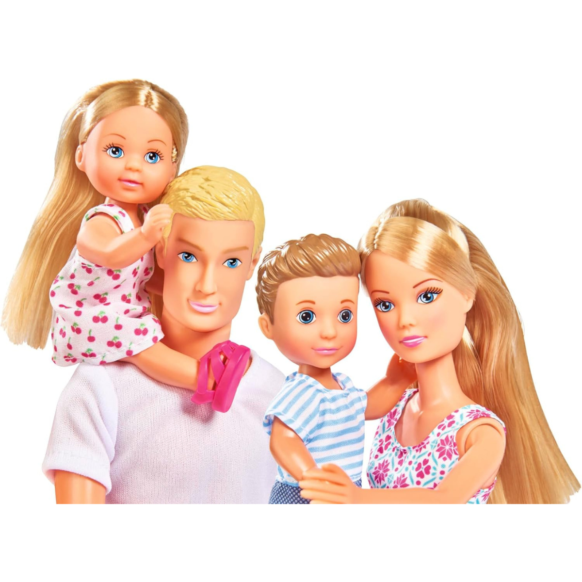 MUÑECA STEFFI LOVE FAMILIA 4 FIGURAS SET DE MUÑECAS CON KEVIN, EVI Y TIMMY - 3