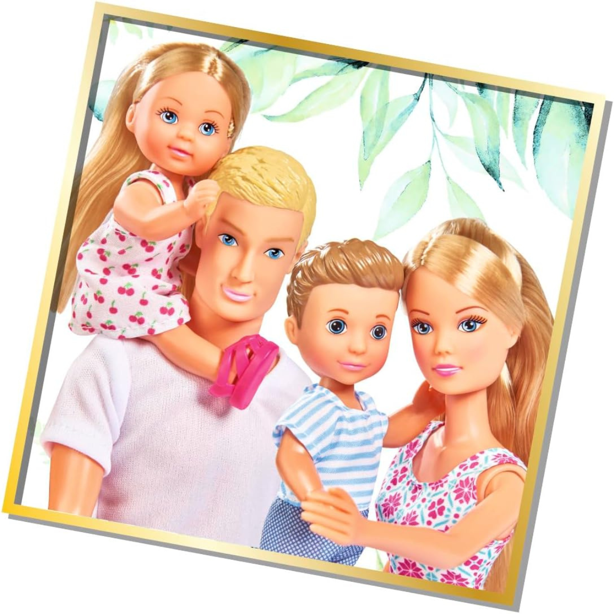 MUÑECA STEFFI LOVE FAMILIA 4 FIGURAS SET DE MUÑECAS CON KEVIN, EVI Y TIMMY - 5