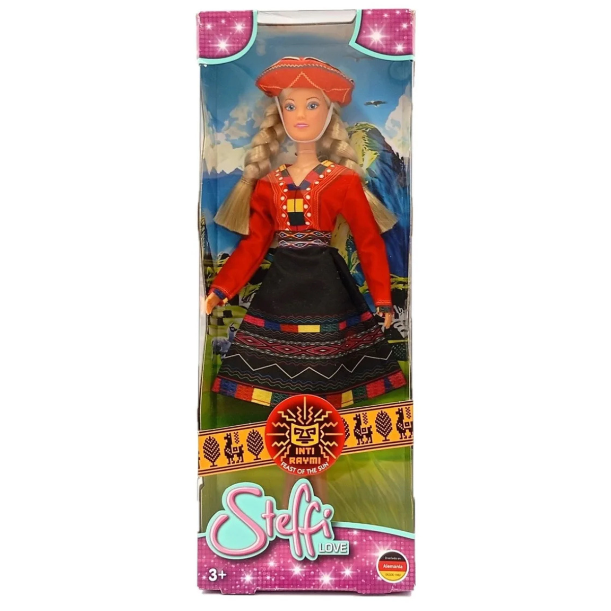MUÑECA STEFFI LOVE INTI RAYMI CON ATUENDO TRADICIONAL PERUANO - 2