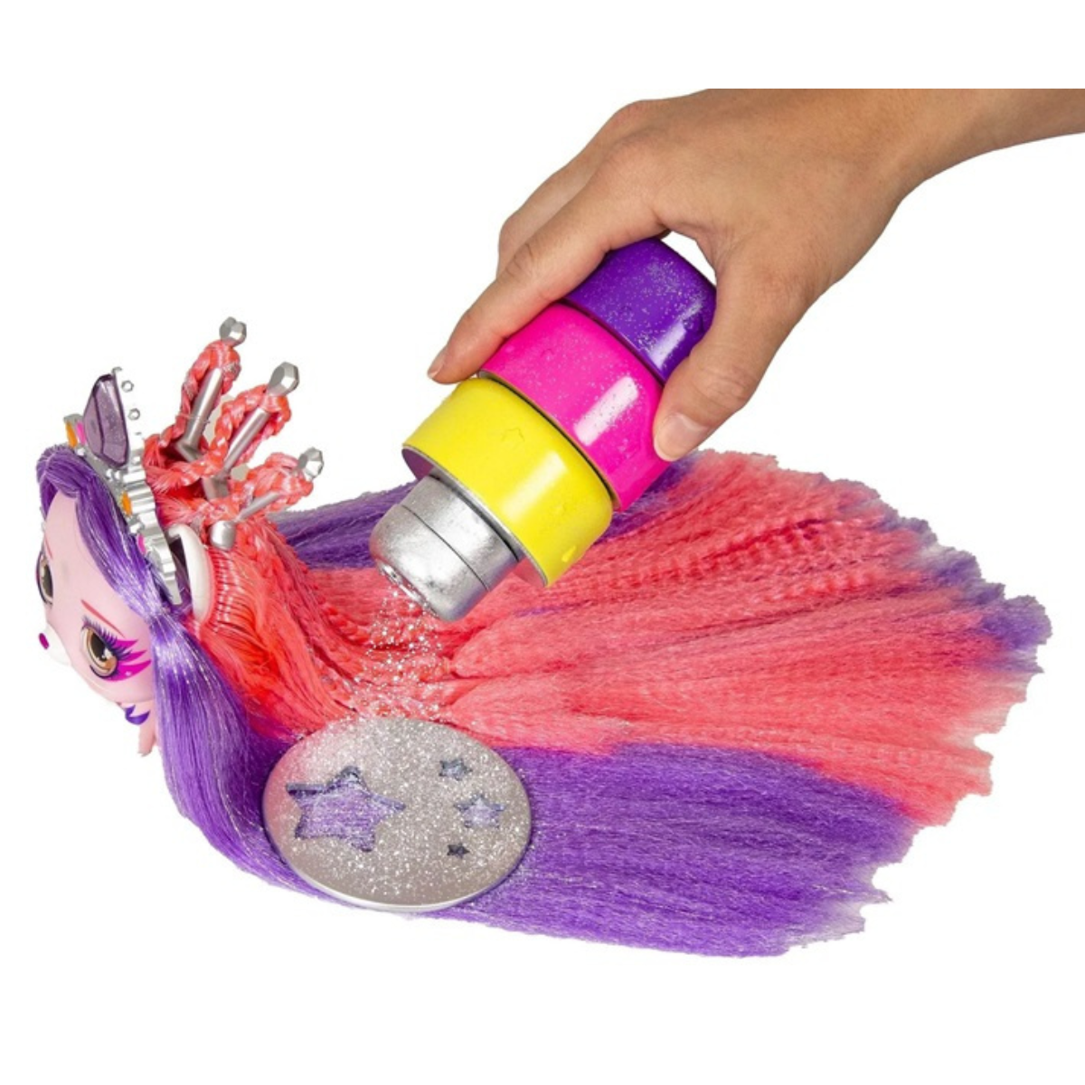 MUÑECA VIP PETS INFLUENCER GATITA FASHION CON ACCESORIOS Y CABELLO LARGO - 6