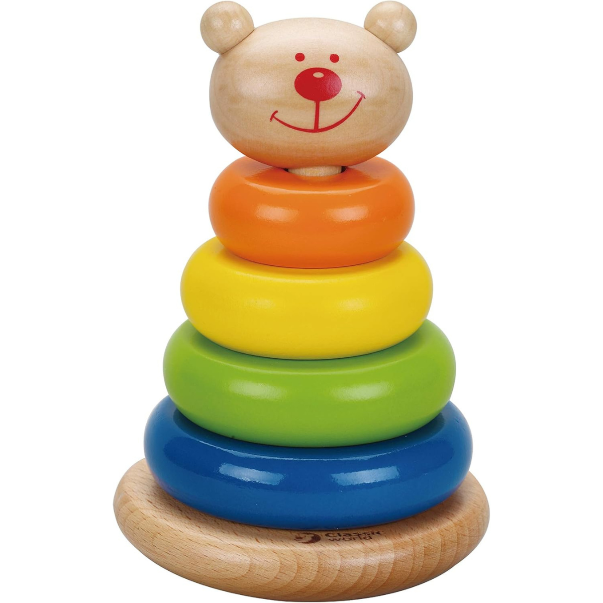 JUGUETE DE BEBÉ CLASSIC WORDL APILABLE ARITOS OSITO DE MADERA - 3