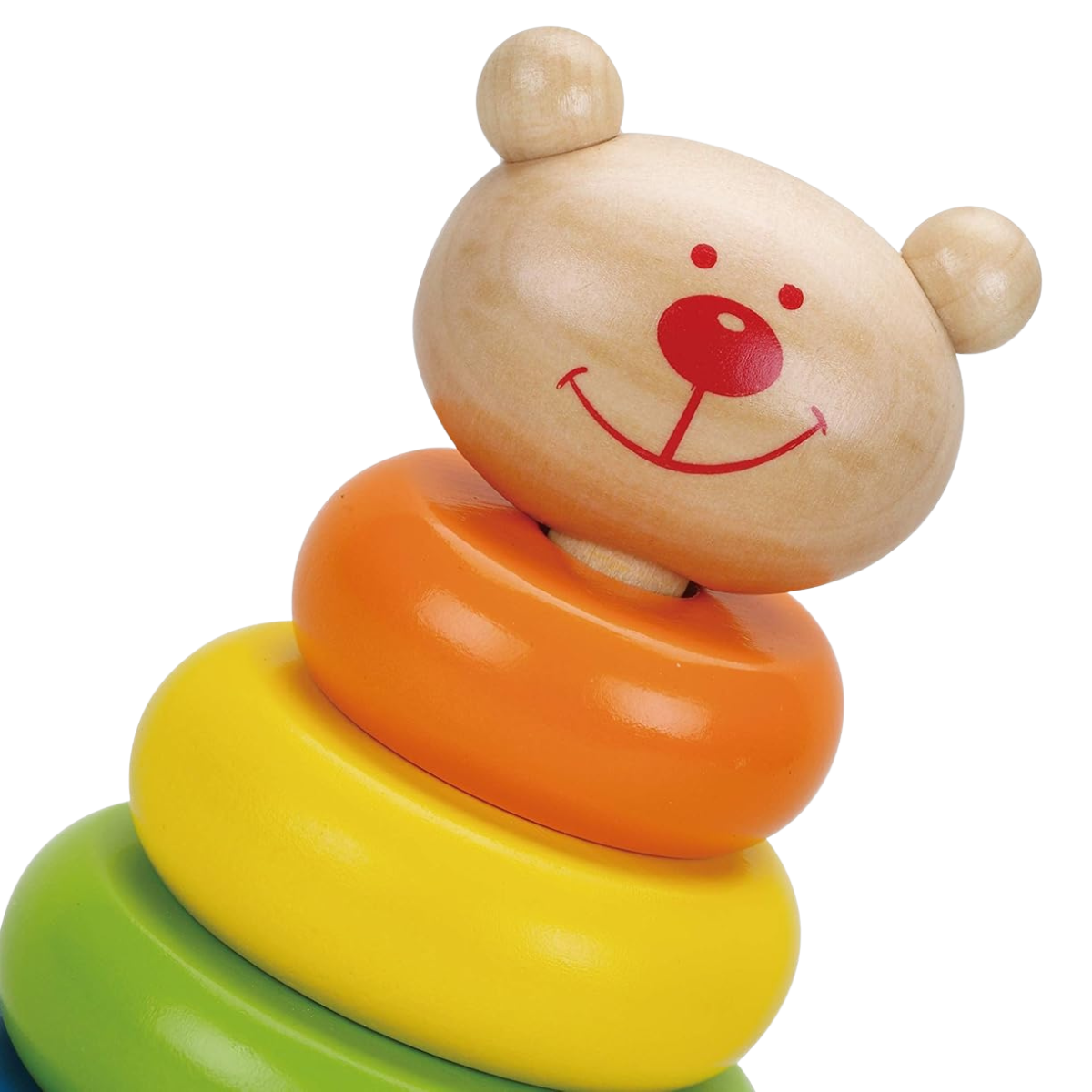 JUGUETE DE BEBÉ CLASSIC WORDL APILABLE ARITOS OSITO DE MADERA - 4