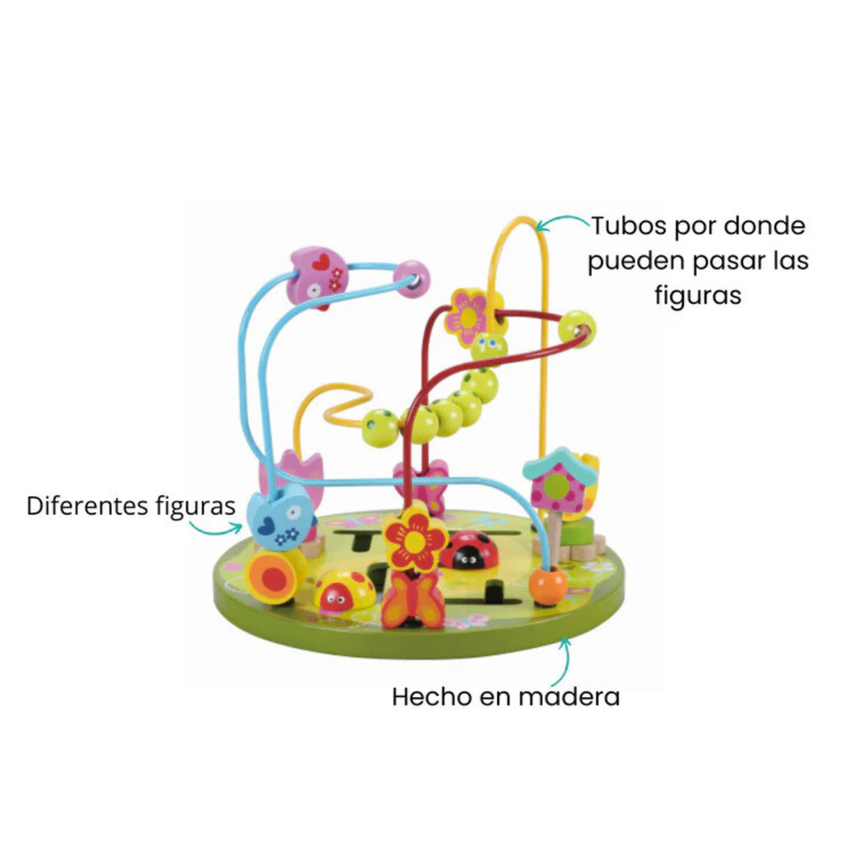 JUGUETE DE BEBÉ CLASSIC WORDL CENTRO DE JUEGO DIDÁCTICO MULTIACTIVIDAD NATURALEZA - 5