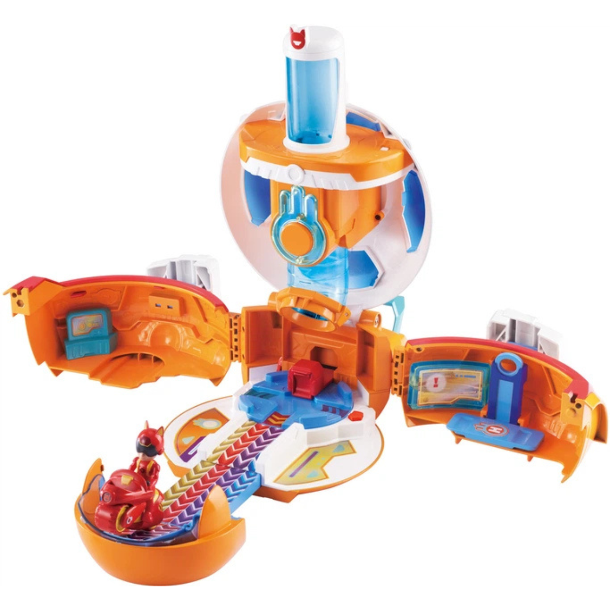 JUGUETE DE ACCIÓN PETRONIX PLAYSET BASE CENTRALTRANSFORMABLE 3 EN 1 CON LUCES Y SONIDOS - 3