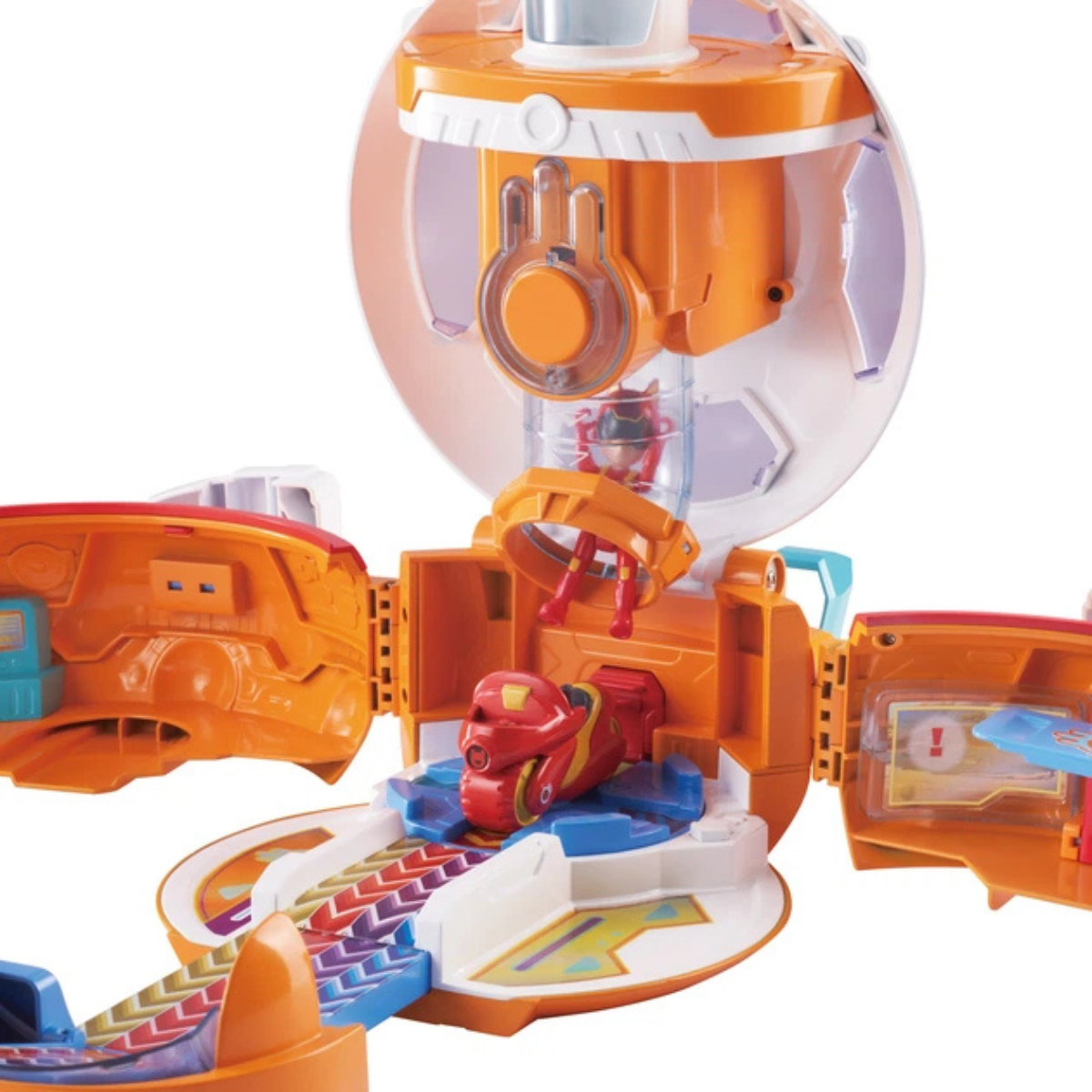 JUGUETE DE ACCIÓN PETRONIX PLAYSET BASE CENTRALTRANSFORMABLE 3 EN 1 CON LUCES Y SONIDOS - 4