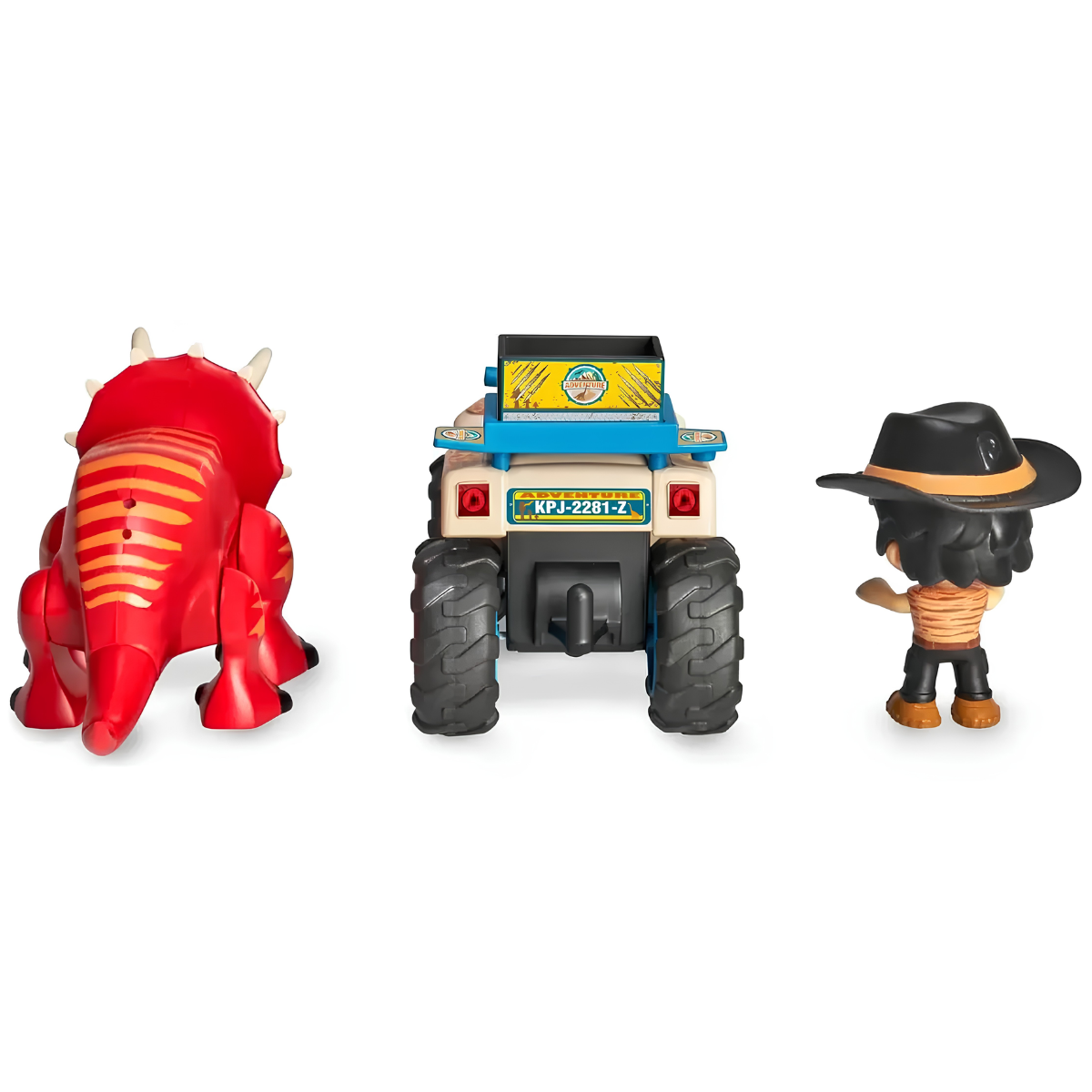 JUGUETE FIGURAS DE ACCIÓN PINYPON ACTION CUATRIMOTO DINO + ACCESORIOS - 3