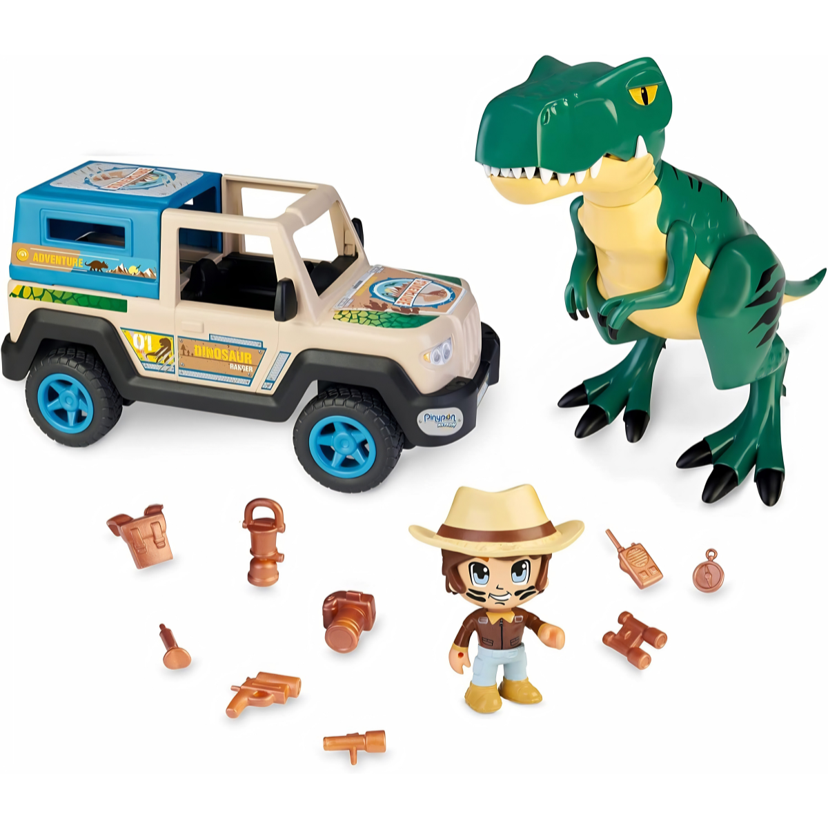 JUGUETE FIGURAS DE ACCIÓN PINYPON ACTION PICK UP CON DINOSAURIO - 2