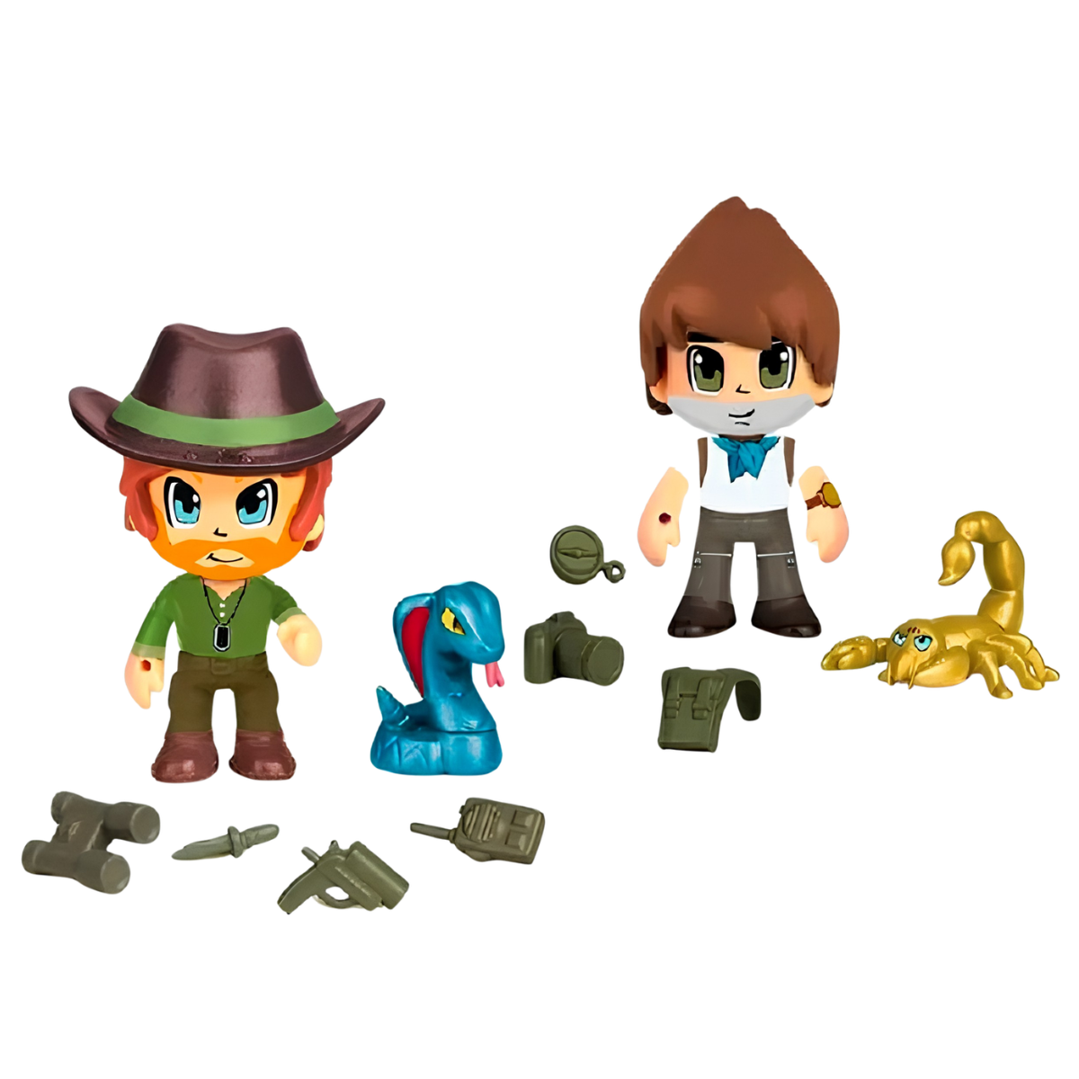 JUGUETE FIGURAS DE ACCIÓN PINYPON ACTION EXPLORADORES Y ANIMALES SALVAJES - 2