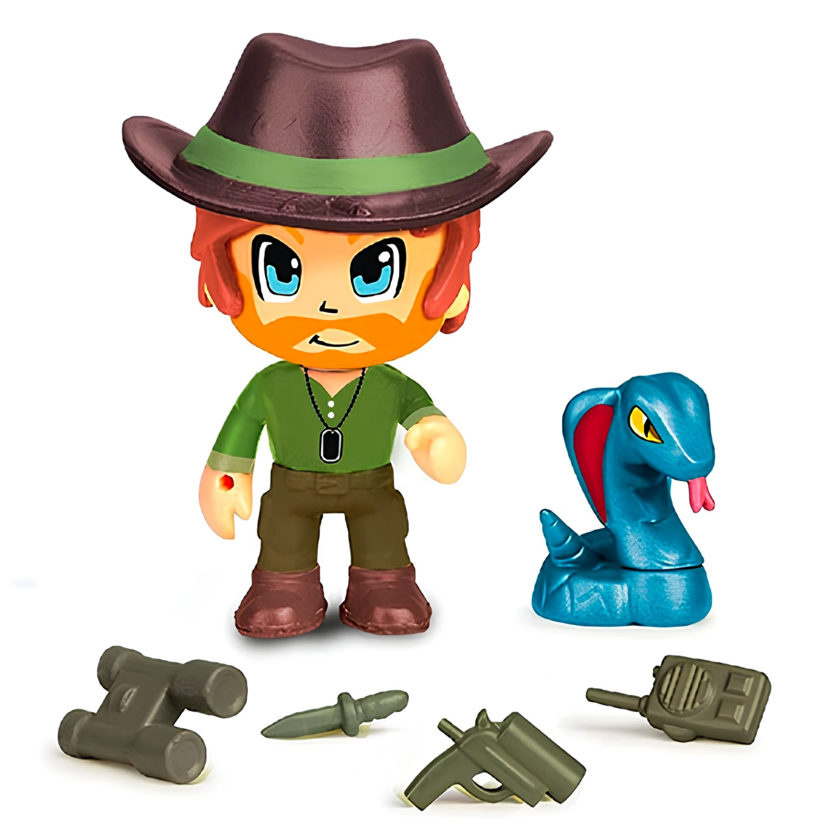 JUGUETE FIGURAS DE ACCIÓN PINYPON ACTION EXPLORADORES Y ANIMALES SALVAJES - 3