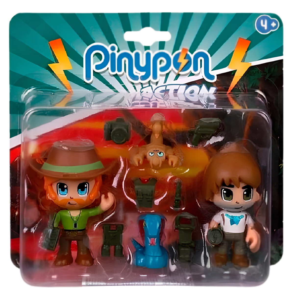 JUGUETE FIGURAS DE ACCIÓN PINYPON ACTION EXPLORADORES Y ANIMALES SALVAJES - 5