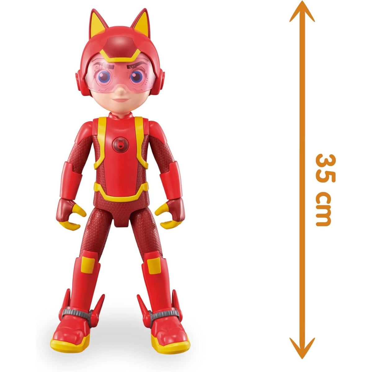 JUGUETE FIGURA DE ACCIÓN PETRONIX CON LUCES Y SONIDO FIGURA ARTICULADA DE 35 CM - 9
