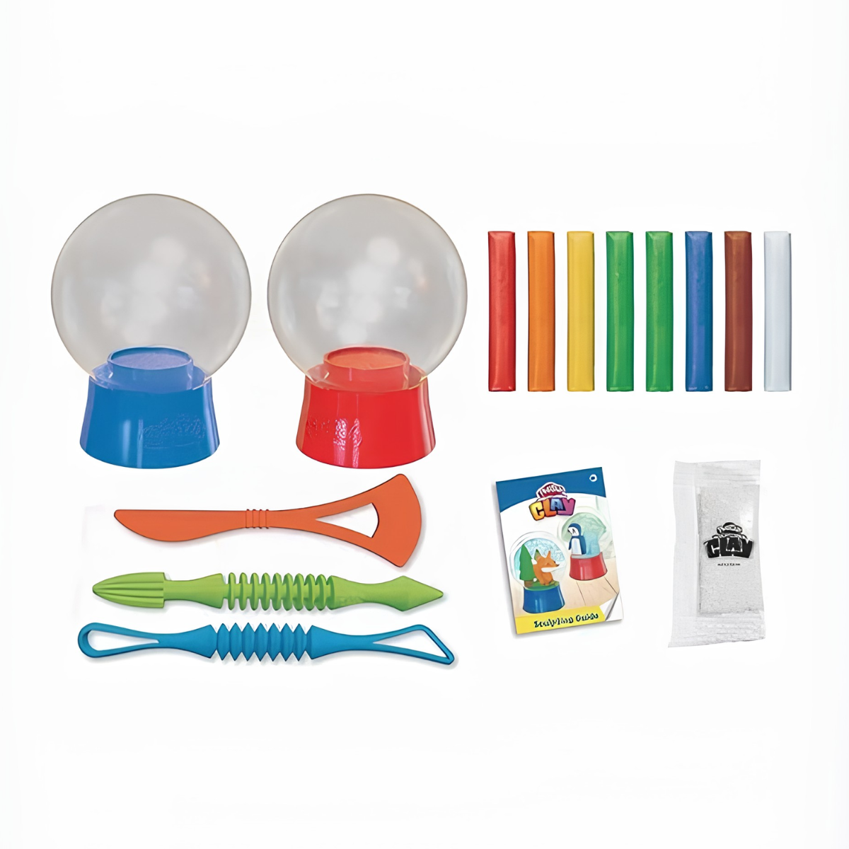 PLAY DOH PLASTILINA AIR CLAY SET BOLA MÁGICA CON ACCESORIOS - 2