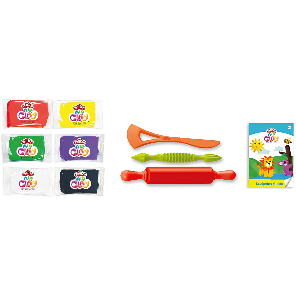 PLAY DOH PLASTILINA AIR CLAY SET AVES CON ACCESORIOS - 2