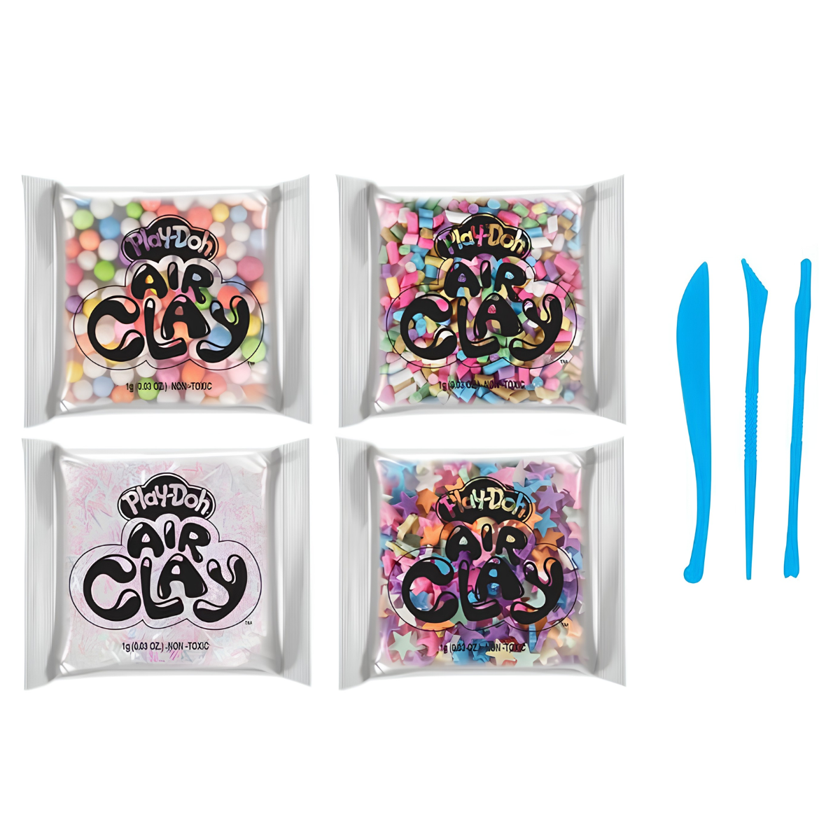PLAY DOH PLASTILINA AIR CLAY SET DE CREATIVIDAD CON ACCESORIOS - 5