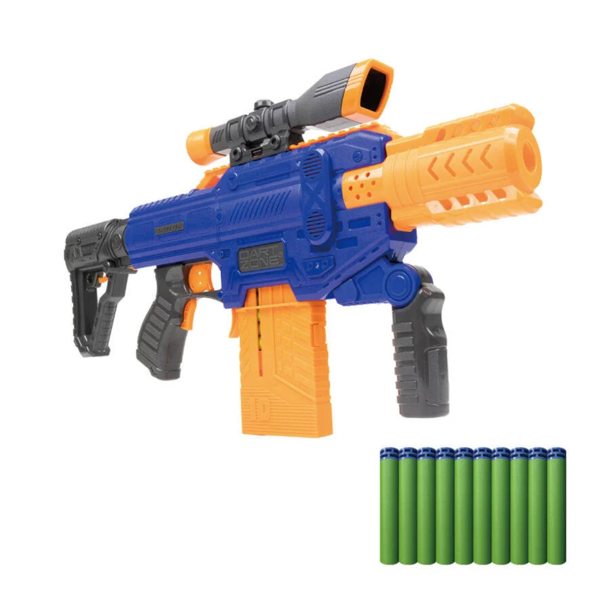 JUGUETE LANZADOR DE DARDOS DART ZONE SPECTRUM SEMIAUTOMÁTICO - 2