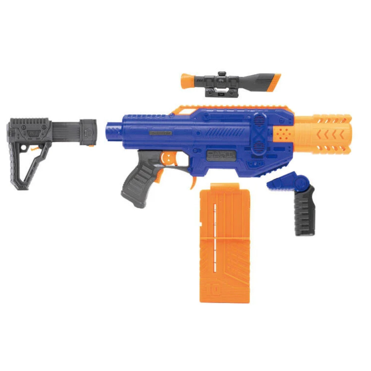 JUGUETE LANZADOR DE DARDOS DART ZONE SPECTRUM SEMIAUTOMÁTICO - 3