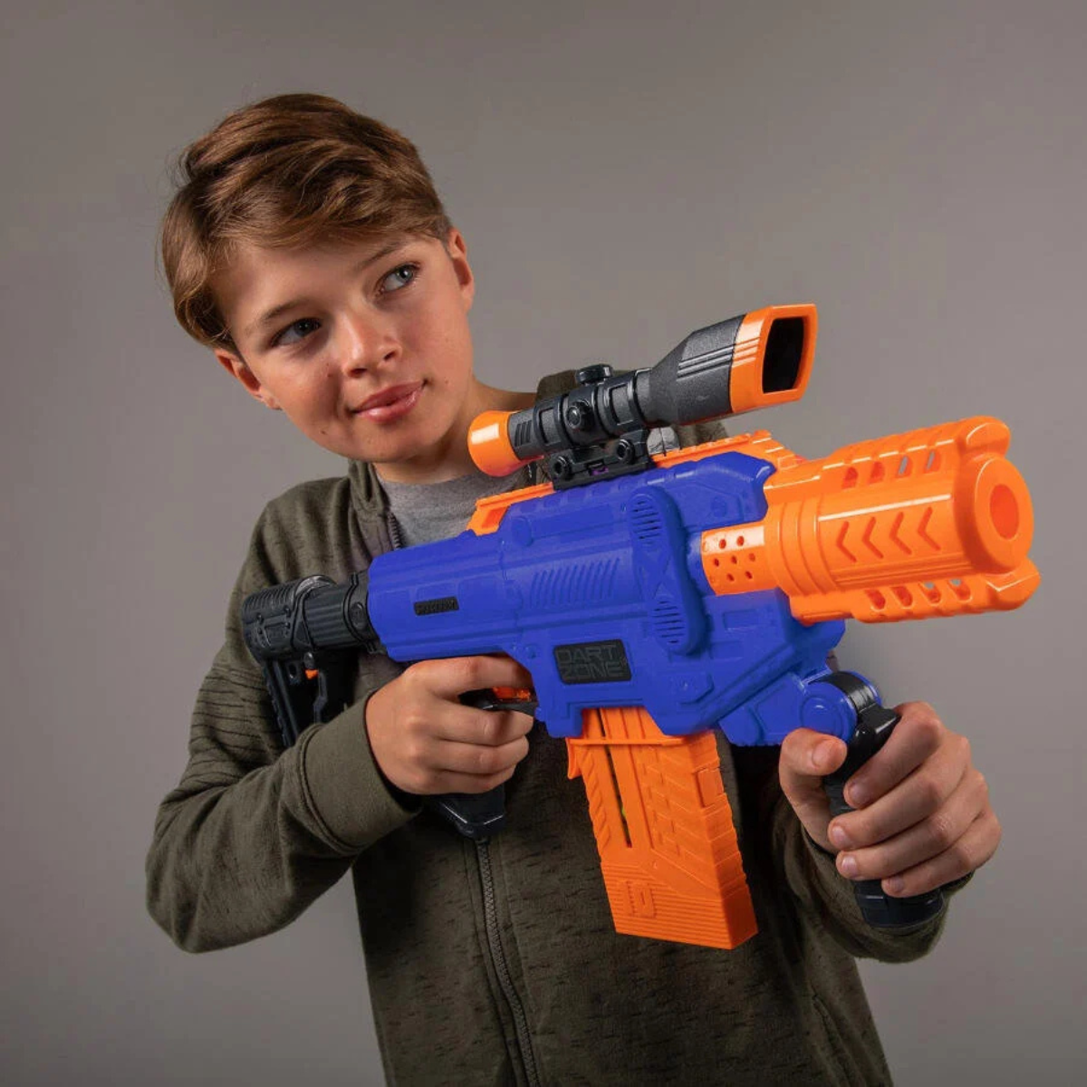 JUGUETE LANZADOR DE DARDOS DART ZONE SPECTRUM SEMIAUTOMÁTICO - 5
