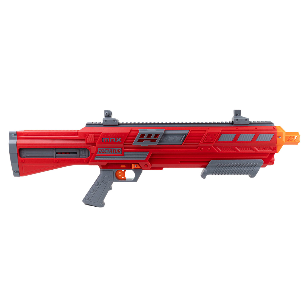 JUGUETE LANZADOR DE DARDOS  DART ZONE MAX DICTATOR CON CARGADORES Y ACCESORIOS - 4