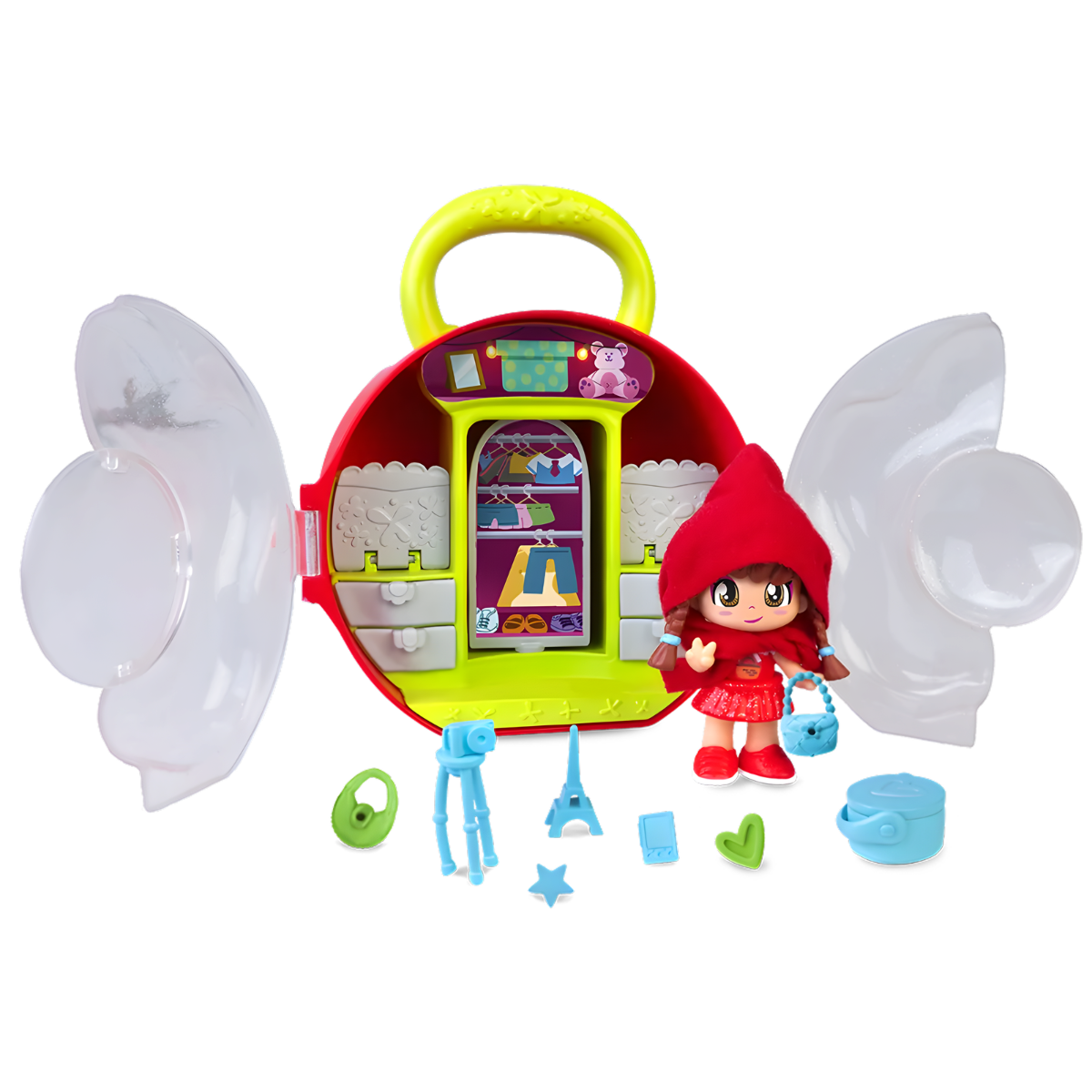 MUÑECA PINYPON CLOSET DE CUENTOS CAPERUCITA ROJA - 1