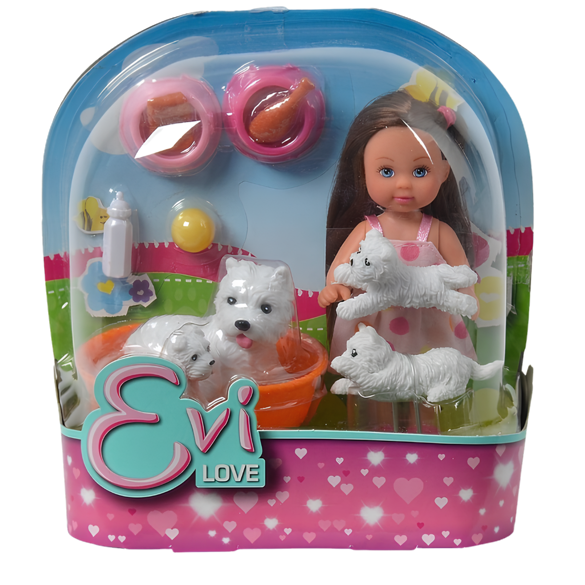 MUÑECA EVI LOVE AMIGA DE ANIMALES CON PERRO - 3