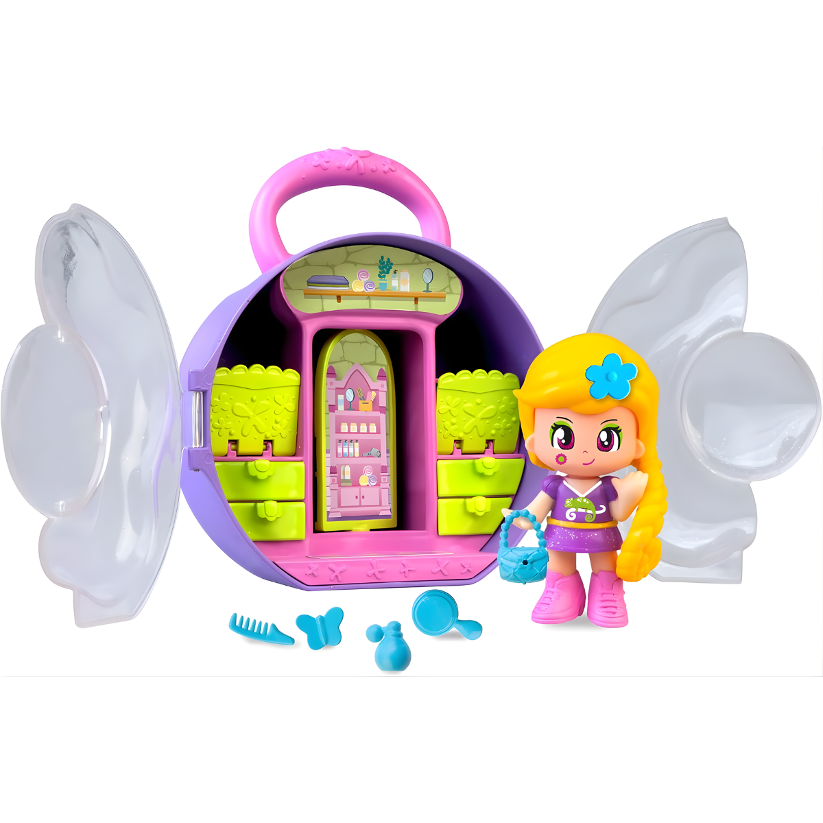 MUÑECA PINYPON CLOSET DE CUENTOS RAPUNZEL - 1