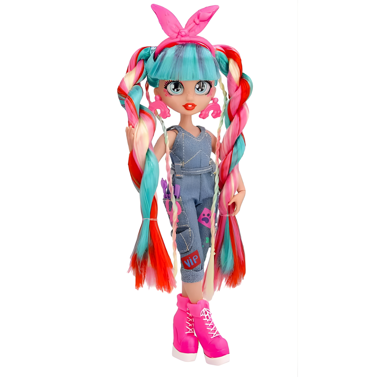 MUÑECA VIP PETS ESCUELA DE PEINADOS LEXIE + ACCESORIOS - 2