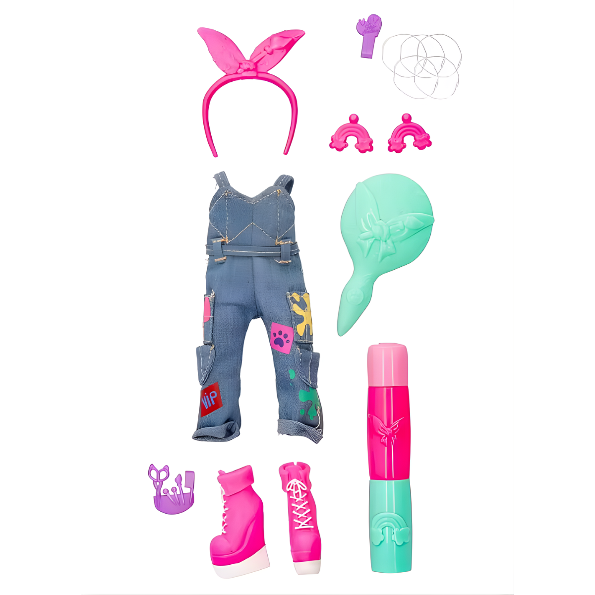 MUÑECA VIP PETS ESCUELA DE PEINADOS LEXIE + ACCESORIOS - 3