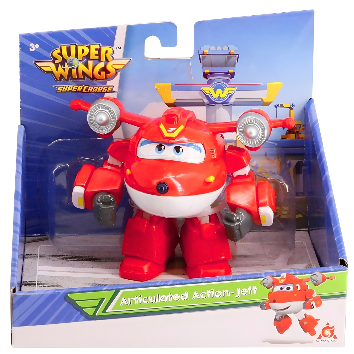 FIGURA DE ACCIÓN SUPER WINGS ARTICULADA JETT SUPERCHARGE - 4
