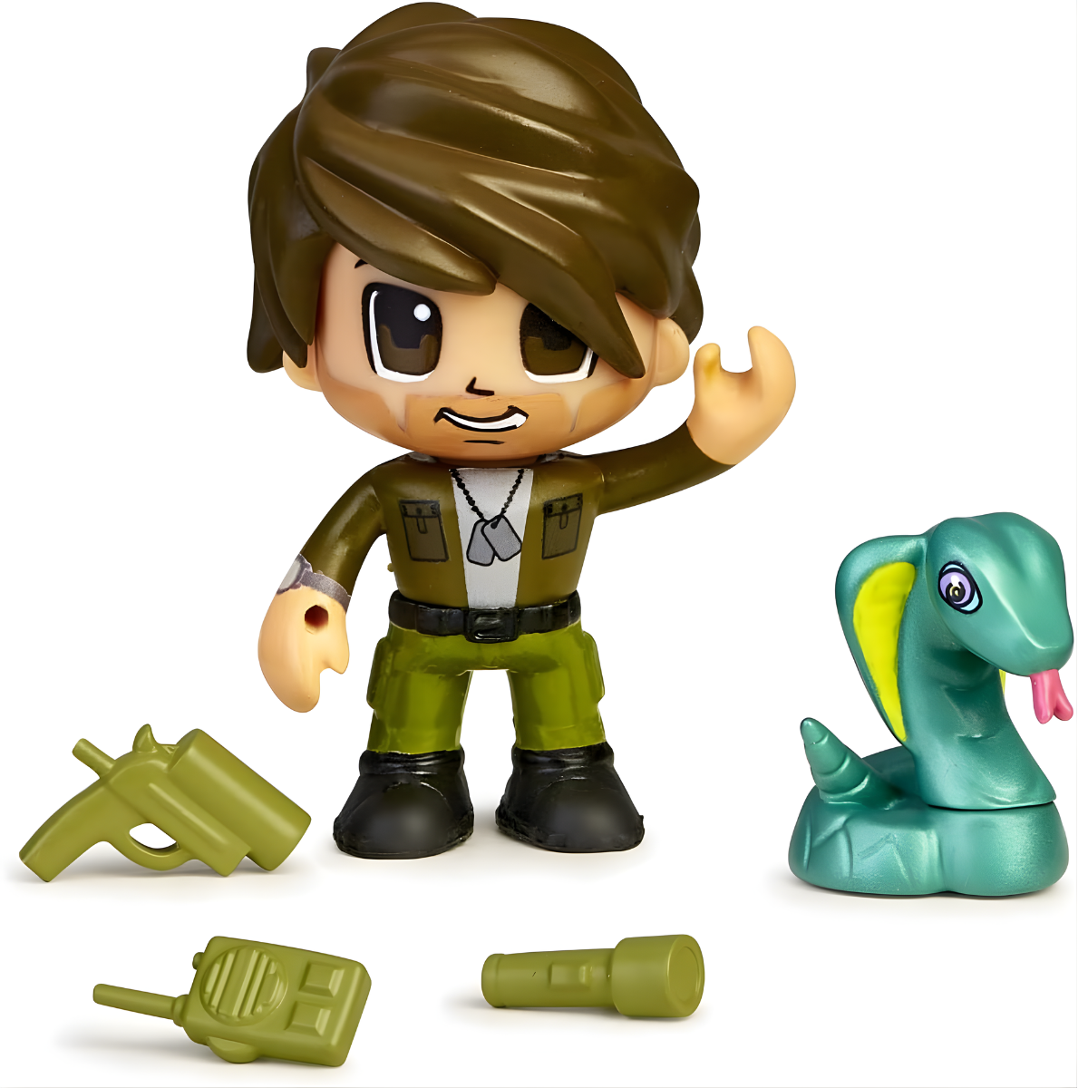 FIGURA DE ACCIÓN PINYPON ACTION WILD EXPLORADOR + SERPIENTE - 2