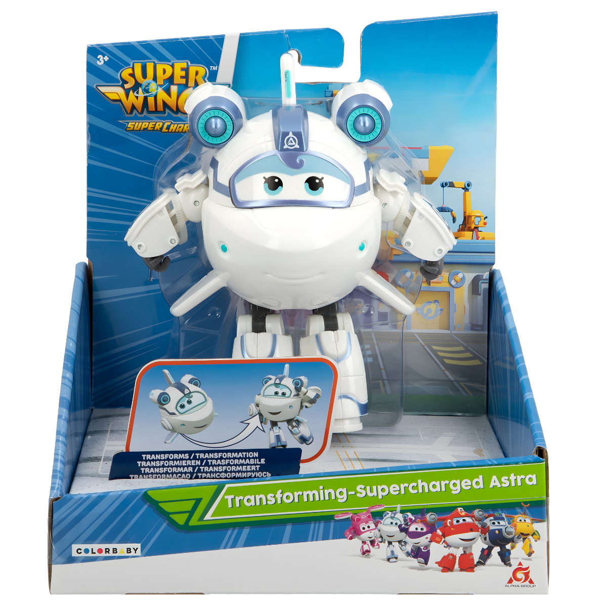 FIGURA DE ACCIÓN SUPER WINGS TRANSFORMABLE SUPERCHARGED ASTRA - 4