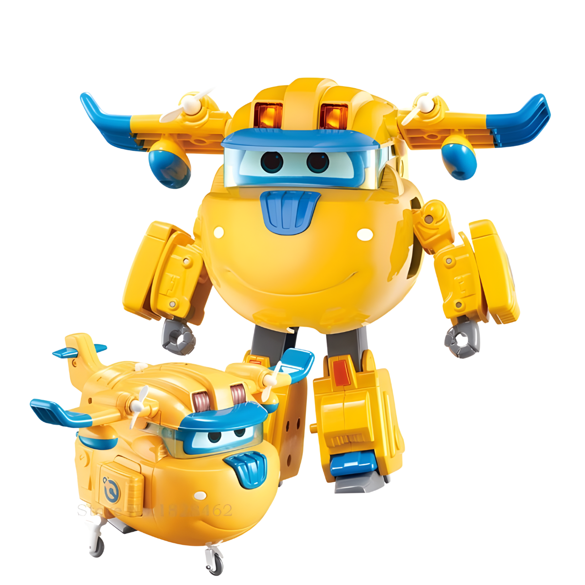 FIGURA DE ACCIÓN SUPER WINGS SUPER CHARGED DELUXE DONNIE + LUCES Y SONIDO - 2