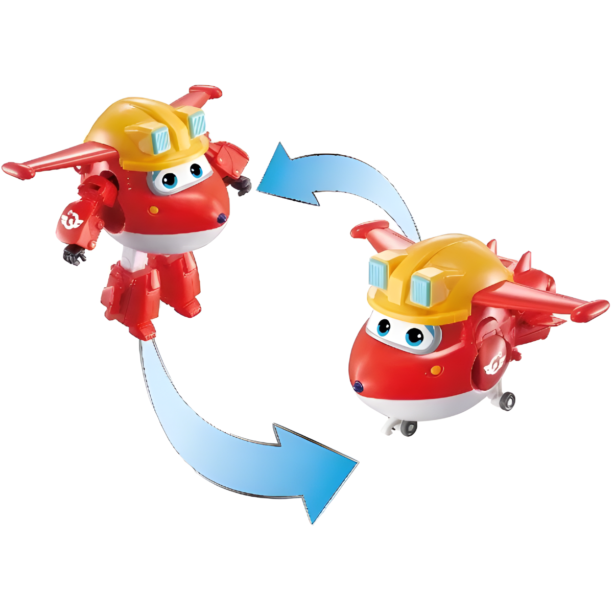 FIGURA DE ACCIÓN SUPER WINGS TRANSFORMABLE BUILD-IT JETT - 3