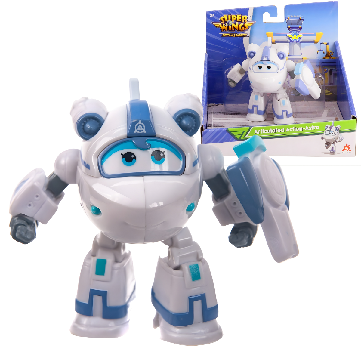 FIGURA DE ACCIÓN SUPER WINGS ARTICULADA ASTRA SUPERCHARGE - 1