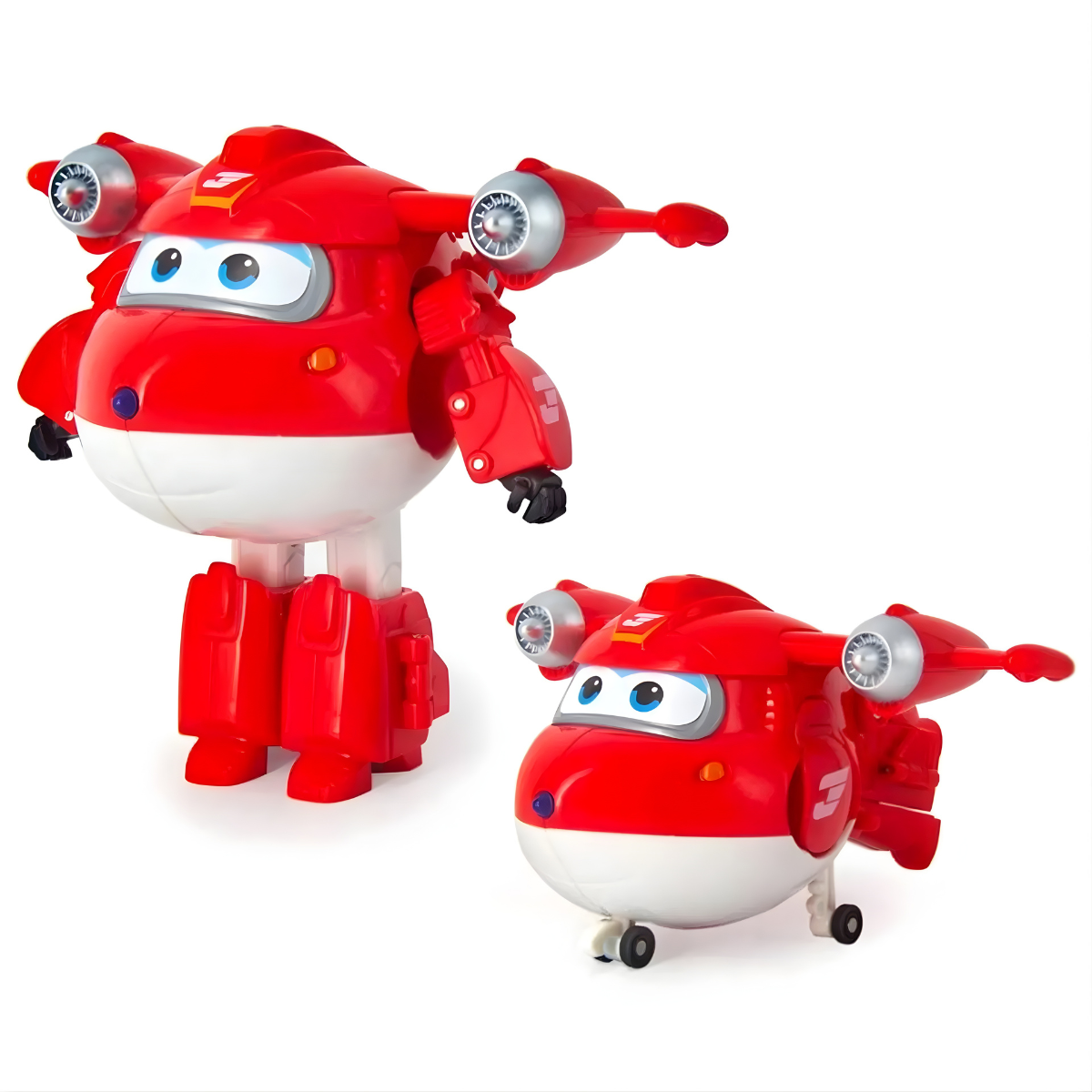 FIGURA DE ACCIÓN SUPER WINGS TRANSFORMABLE SUPERCHARGED JETT - 3